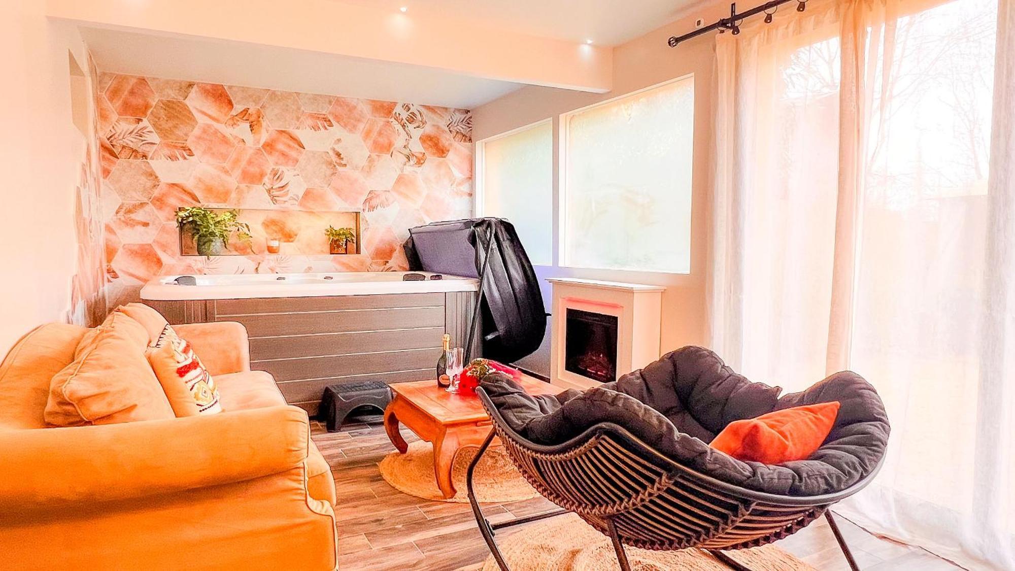 Atoumo Appartement Love Jacuzzi & Jardin Disneyland Paris Quincy-Voisins المظهر الخارجي الصورة